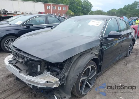 2021 Honda Accord Sport из США, поврежденный, VIN 1HGCV1F38MA070708